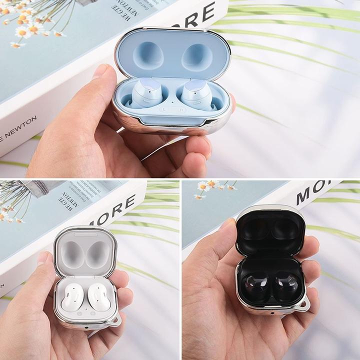 Produktbild König Design Schutz Tasche Hülle für Samsung Galaxy Buds Case Cover Bumper Etuis Schale 360