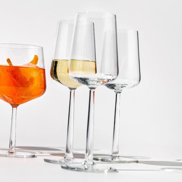 Productafbeelding Iittala Essence Wit Wijnglas Set van 4 (10 cl, 4 Bril, Witte wijnglazen)