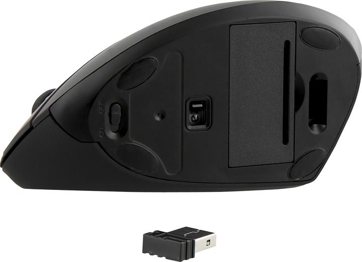 Actual product image T'nB Souris sans fil compatible Ergo verticale pour gaucher (Noir) (Wireless)