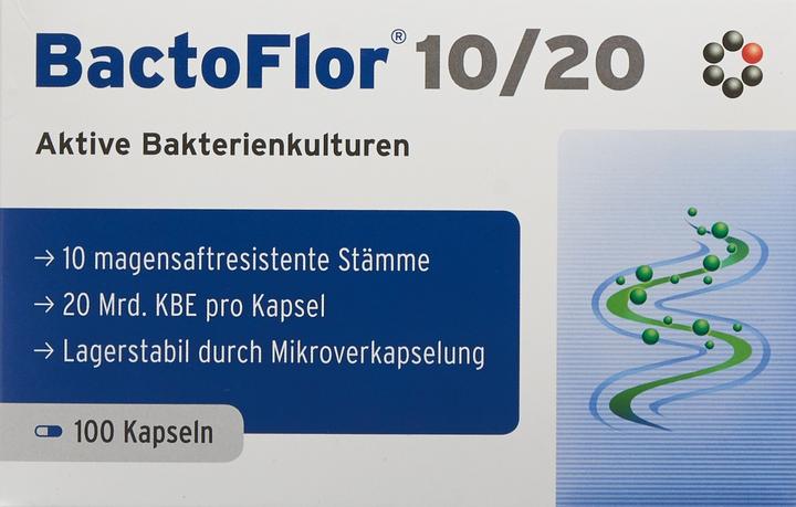 Produktbild Bactoflor 10/20 Kapsel (100 Stück, Kapseln, 119 g)