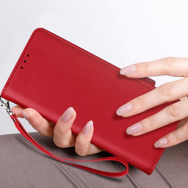 Actual product image Avizar Case for Galaxy Z Fold 6 Wallet holder with hand strap (Samsung Galaxy Z Fold6)