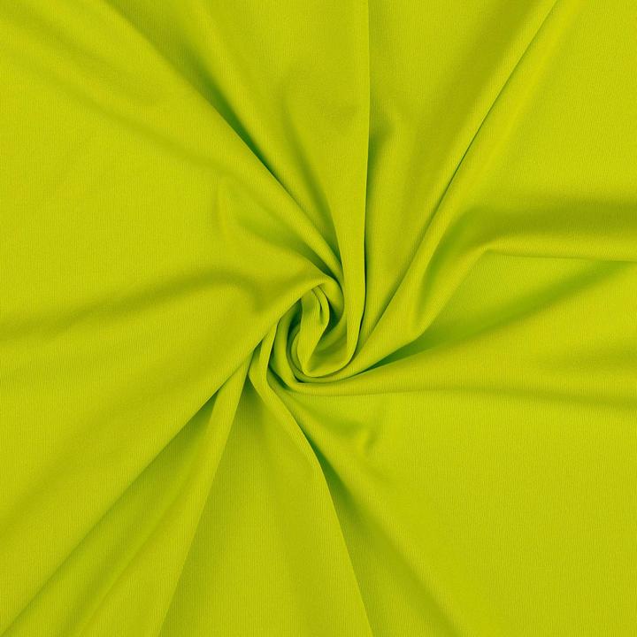 Image du produit Stoffrestposten Jersey fonctionnel - vert kiwi - quantité minimale de vente : 1 mètre