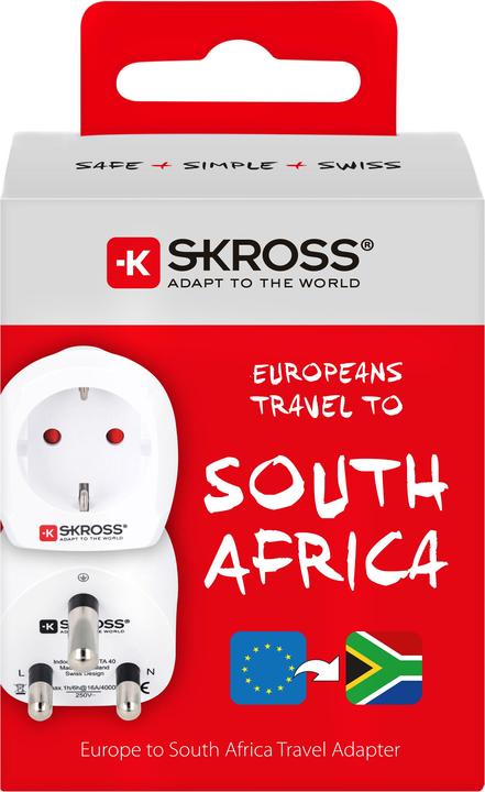 Actual product image Skross Country Travel Adapter