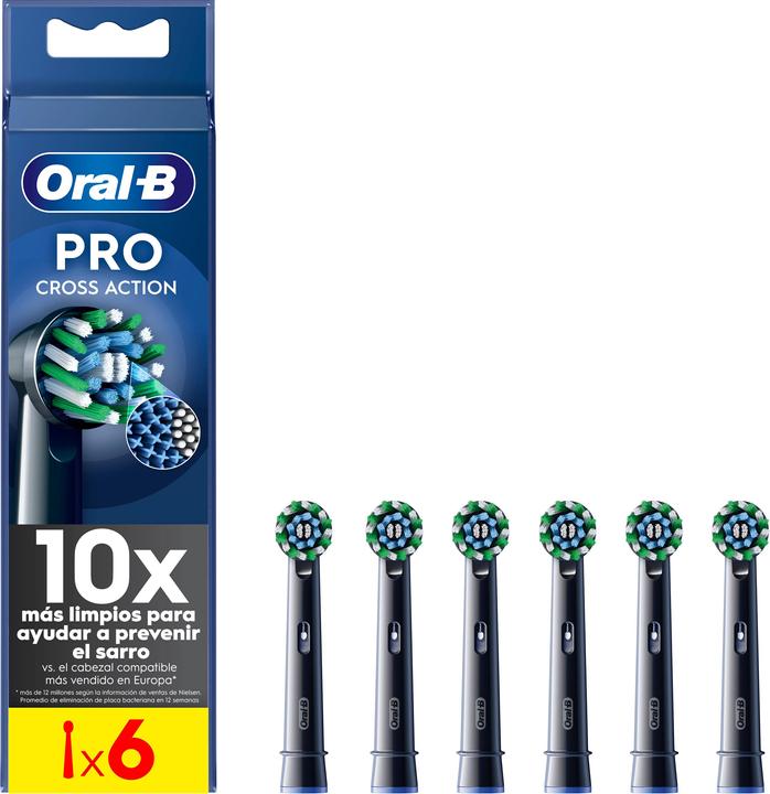 Produktbild Oral-B Aufsteckbürsten ProCrossAction (6 x)