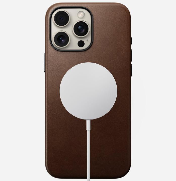 Actual product image Nomad Traditional Leather Case (Apple iPhone 16 Pro Max)