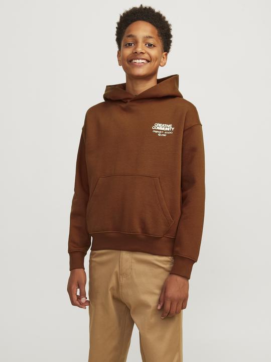 Actual product image Jack & Jones Jornoho Back Graphic Sweat Hood Mni (122)