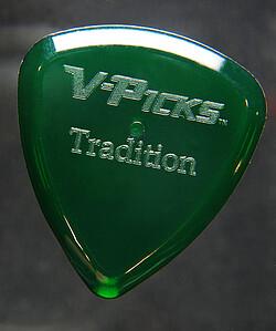 Produktbild V-Picks V-Pick Tradition Pick emerald green (3 mm)