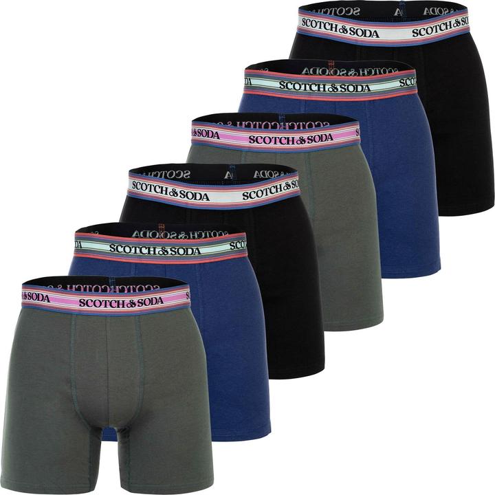 Produktbild Scotch & Soda Solid Cotton Stretch (L, 6er Pack)