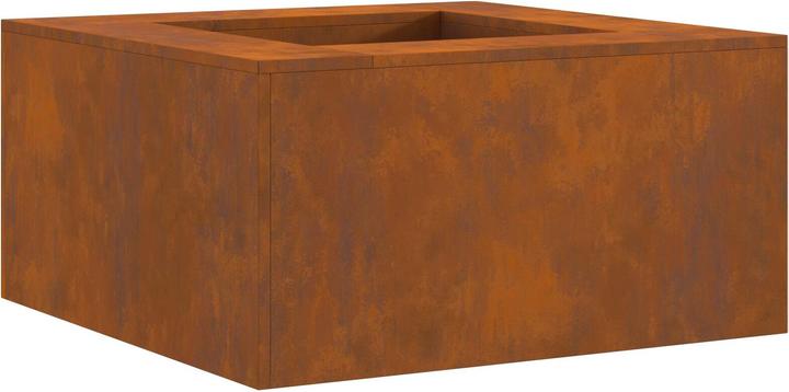 Produktbild VidaXL Feuerstelle Quadrat 80x80x40 cm Wetterfester Stahl (80 cm)
