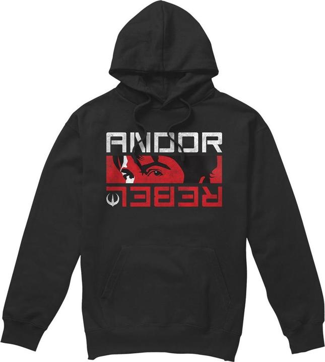 Actual product image Star Wars Mens Andor Rebel Spy Hoodie (XXL)