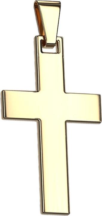 Immagine prodotto Star Piercing Ciondolo croce placcato oro (Acciaio chirurgico 316L)