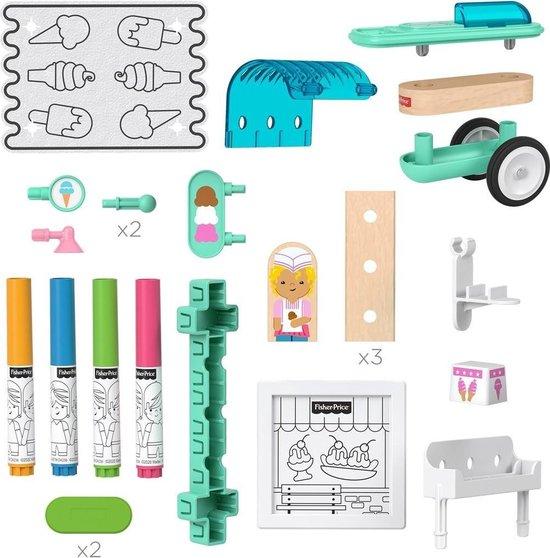 Produktbild Fisher-Price Fisher Price Wonder makers Holz Eiswagen 14x30cm