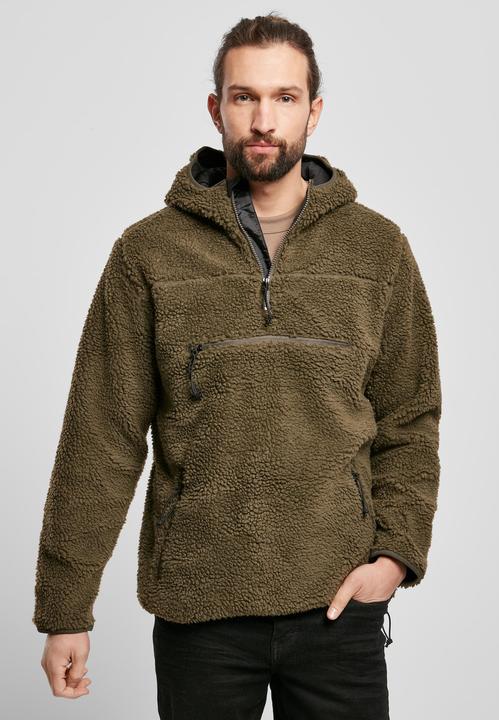 Actual product image Brandit Teddy Fleece Worker Pullover Jacket (XXL)
