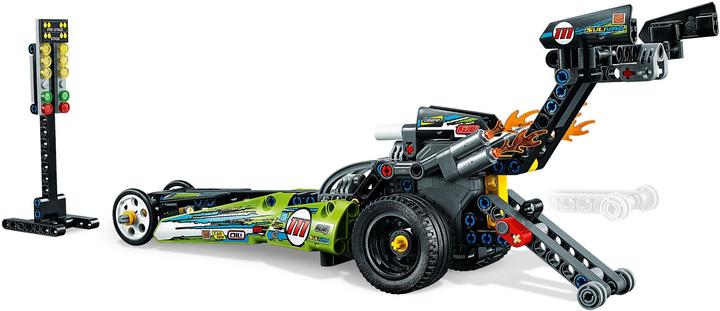 Actual product image LEGO Dragster race car (42103, LEGO Technic)