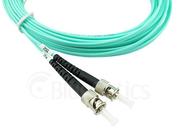 Produktbild CBO LWL Patchkabel LC / ST MM OM3 aqua 50,0m (CAT7, 50 m)