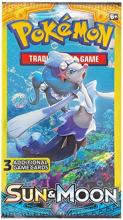 Image du produit Pokémon Sun & Moon Base Set 3-Pack Booster (Anglais, Pack de boosters)