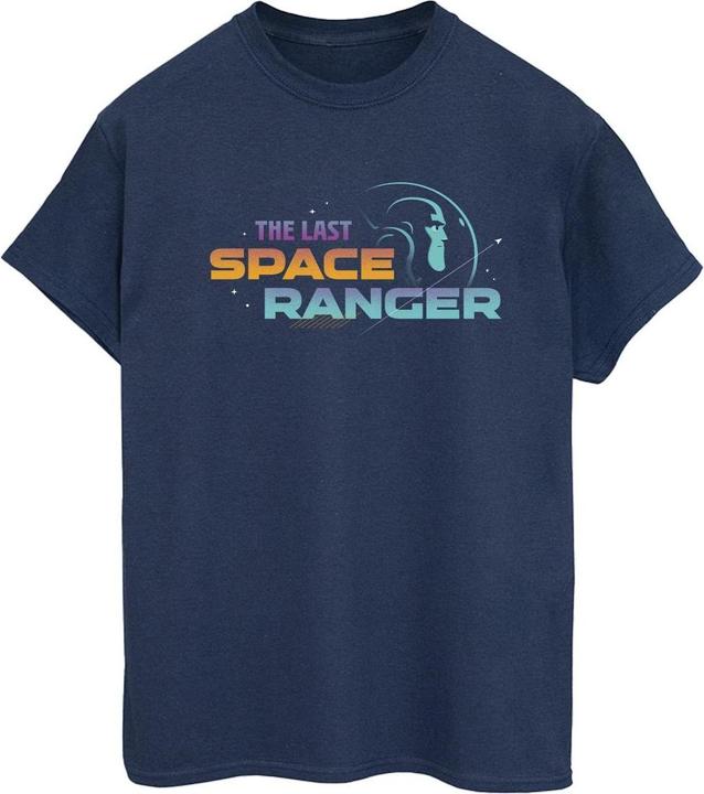 Actual product image Disney Womens/Ladies Lightyear Last Space Ranger Text Cotton Boyfriend T-Shirt (XXL)
