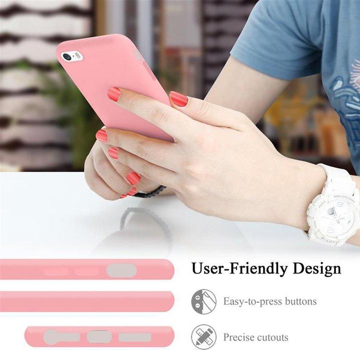 Immagine prodotto Cadorabo Copertura della cassa del silicone liquido TPU (Apple iPhone 5)