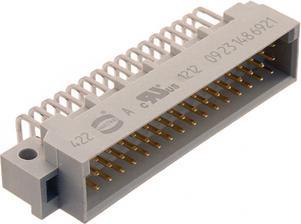 Actual product image Harting Male connector C/2 90° 48-pin DIN 41612