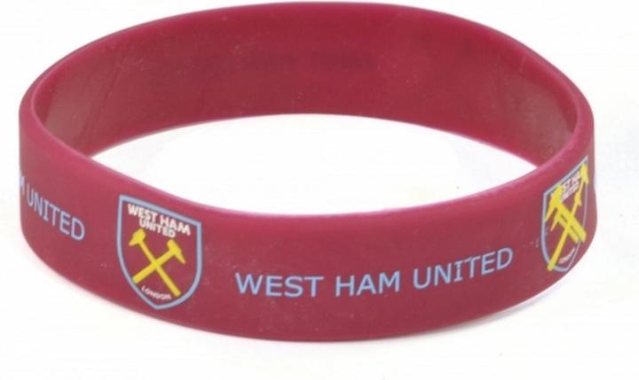 Immagine prodotto West Ham United FC braccialetto in silicone del West Ham (100% silicone)