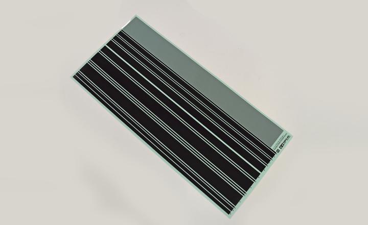 Image du produit Tamiya Autocollants Racing Stripe & Line (Noir)