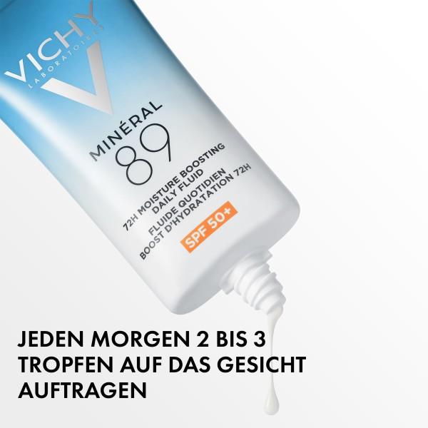 Immagine prodotto Vichy Minéral 89 Fluido Idratante Boost UV (50 ml, Fluido viso, SPF 50+)