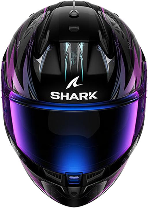 Image du produit Shark Casque Intégral D-Skwal 3 Blast-R / Noir / Violet / Brillant XS (XS)