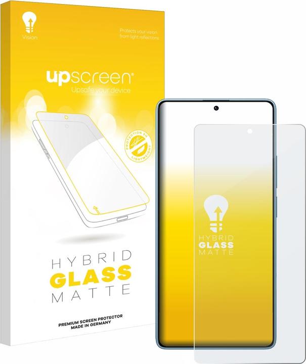 Produktbild upscreen Schutzglas Schutzfolie Displayschutz Display Schutz Glas Folie matt (1 Stück, Xiaomi Redmi Note 14)