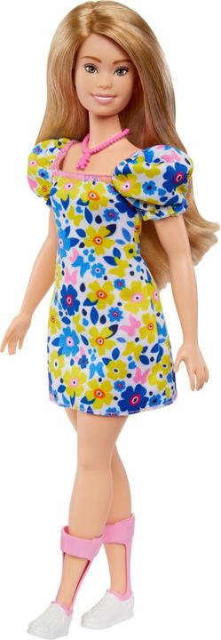 Image du produit Barbie Poupée trisomique Fashionistas en robe à fleurs