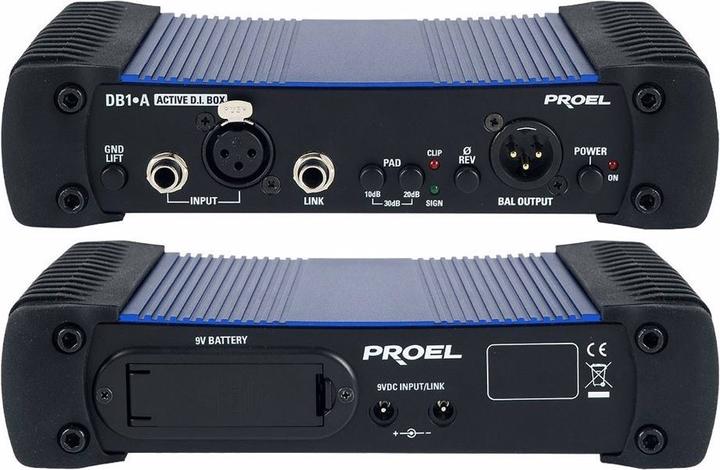 Produktbild Proel Active DI Box, 1 Ch. (DI Box)