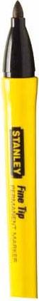 Produktbild Stanley Permanentmarker mit feiner Spitze () (Schwarz, 20 mm, 2 x)