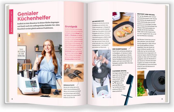 Image du produit monsieur cuisine by ZauberMix - Basis-Kochbuch (Allemand, Rédaction de mon pot magique, 2024)