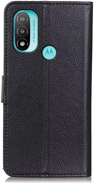 Produktbild MU Classic Litchi Leder Bookcover Series (Motorola Moto E20, Motorola Moto E40)