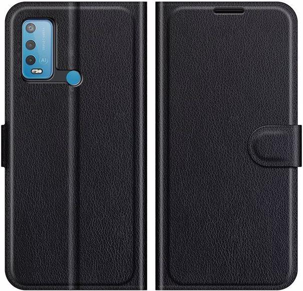 Actual product image MU Classic Litchi Leather Bookcover Series (Wiko Power U30)