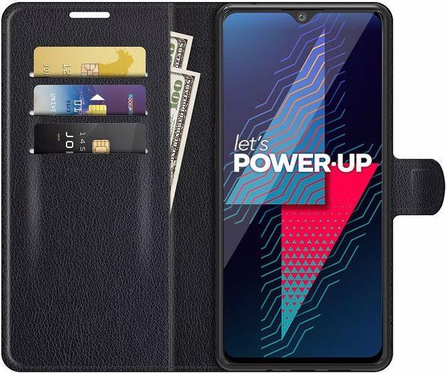 Actual product image MU Classic Litchi Leather Bookcover Series (Wiko Power U30)