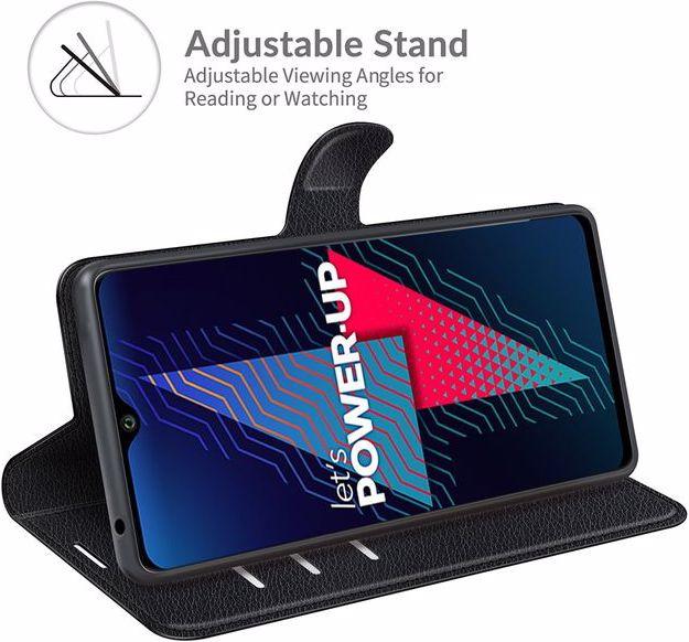 Actual product image MU Classic Litchi Leather Bookcover Series (Wiko Power U30)