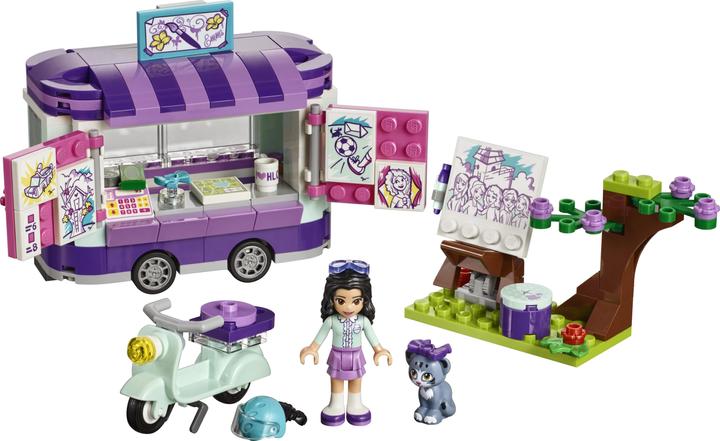 Immagine prodotto LEGO Il chiosco d'arte mobile di Emma (41332, LEGO Friends)