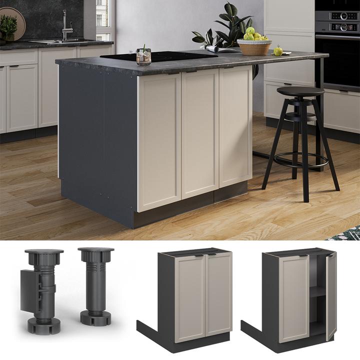 Actual product image Vicco Kücheninsel Fame-Line (30 x 60 x 82 cm)
