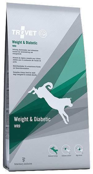 Actual product image Trovet Weight & Diabetic WRD su chicken - dry dog food - 12,5kg (Senior, 1 pcs., 12500 g)
