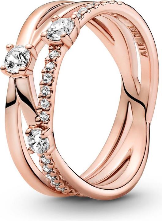 Produktbild Pandora Rose Sparkling Triple Band Ring (56)