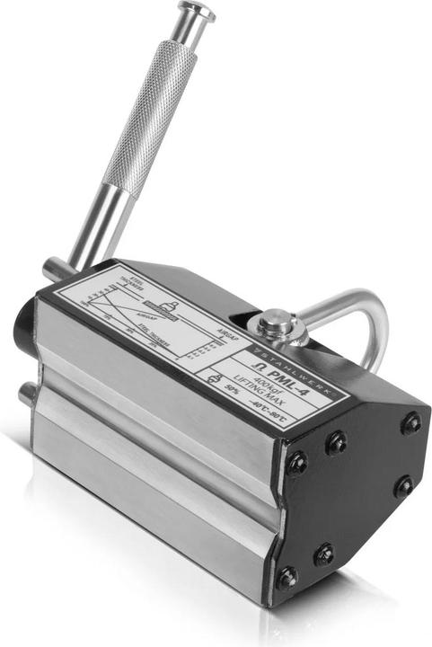 Actual product image Stahlwerk Lifting magnet with 400 kg 880 lbs load capacity 1280 kg 2821 lbs pulling force (400 kg)
