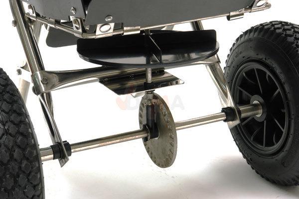Actual product image Dema SW 55 X gritting trolley | stainless steel
