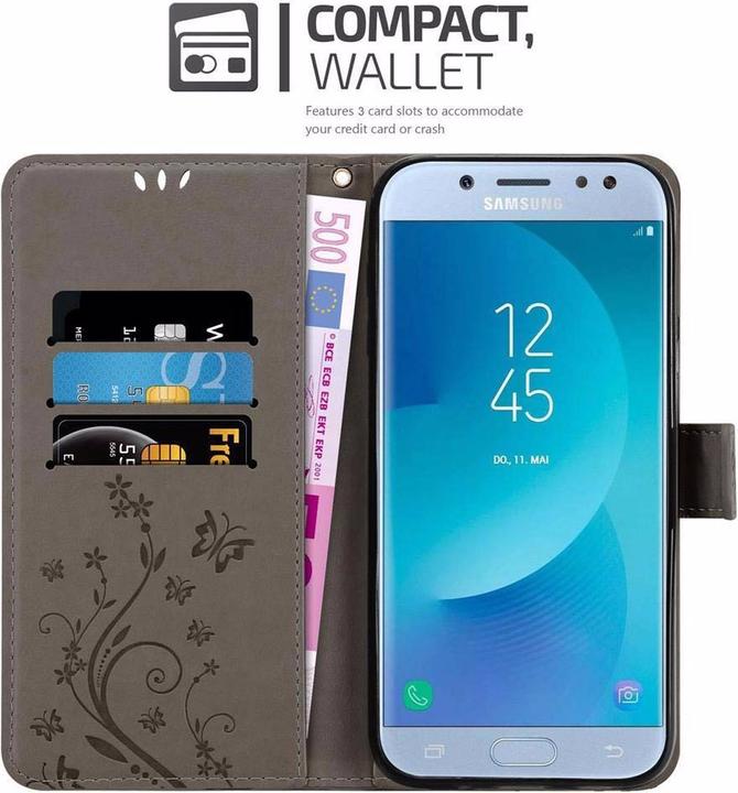 Productafbeelding Cadorabo Bloemen Boekomslag (Samsung Galaxy J5 (2017))