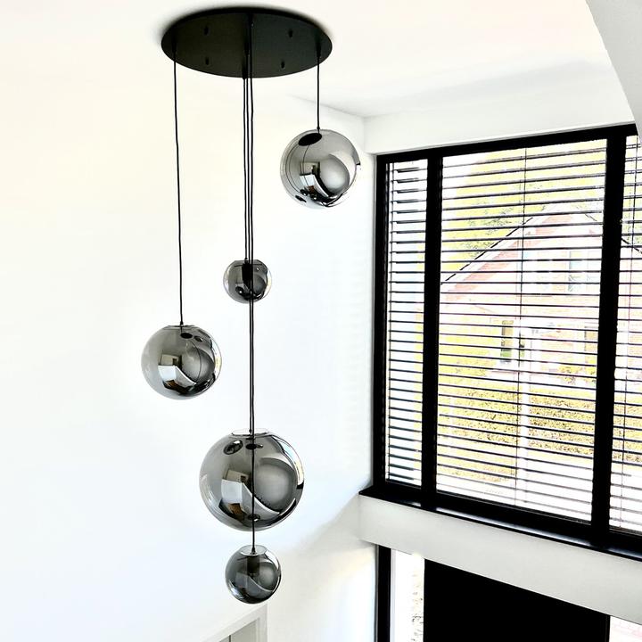 Image du produit s.luce Orb Boule de verre Lampe de galerie 5m de suspension (E27)
