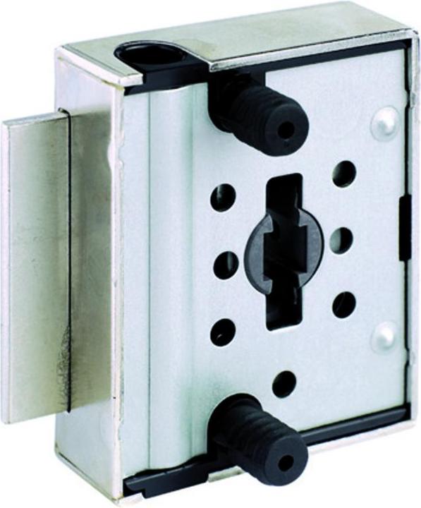 Image du produit Heusser Serrure espagnolette TERZA, +AMMAoA- enfoncer (Demi-cylindre à bouton rotatif)