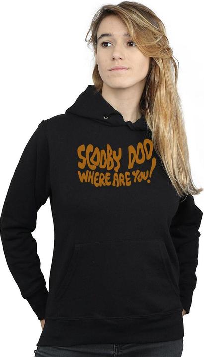 Actual product image Scooby Doo Womens/Ladies Where Are You Spooky Hoodie (L)