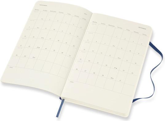 Produktbild Moleskine Tageskalender (A5, Weicher Einband, Englisch)