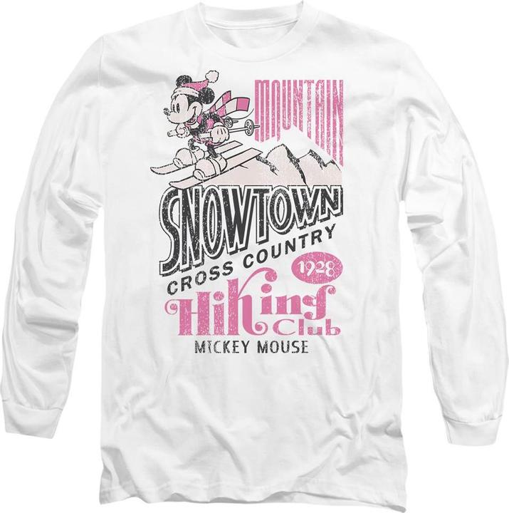 Immagine prodotto Disney Snowtown Ski Maglietta Topolino Adulto Unisex (L)