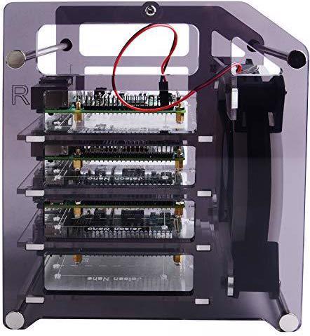 Image du produit GeeekPi Tour rack, boîtier 4 couches pour cluster Raspberry Pi