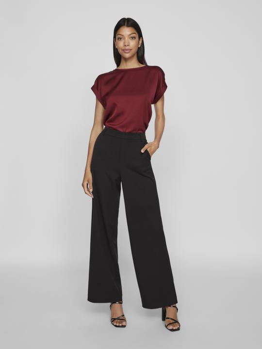 Actual product image Vila Round neckline top with short sleeves (38)